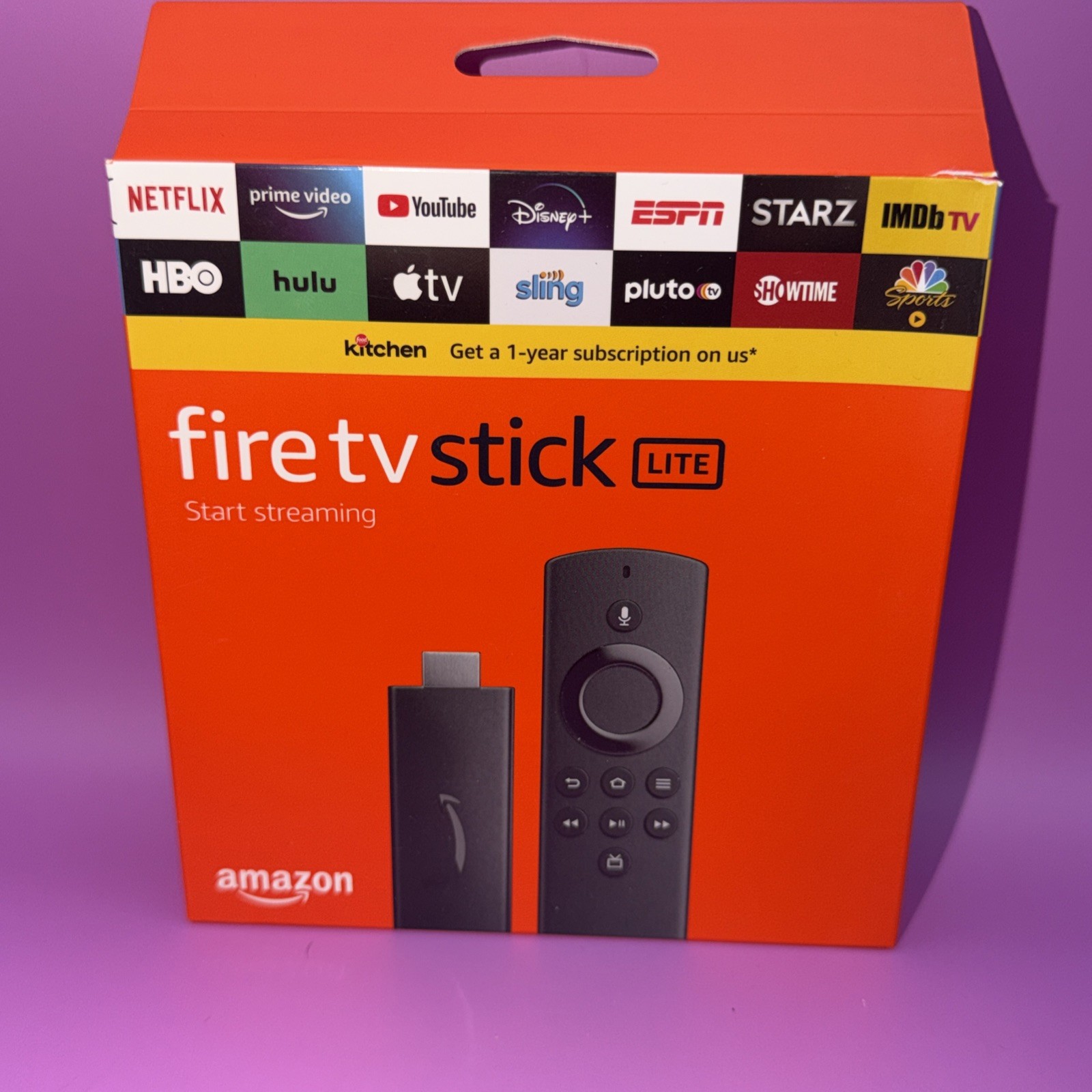 Amazon Fire TV Stick Lite HD Media Streamer with Alexa Voice Remote Lite, Sealed