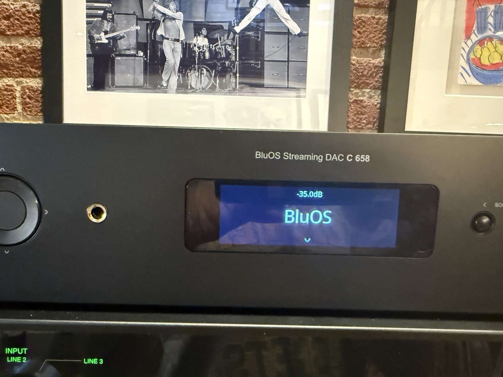 NAD C 658 Preamp BluOS Streaming DAC Wi-Fi Bluetooth Optical RCA XLR Outputs