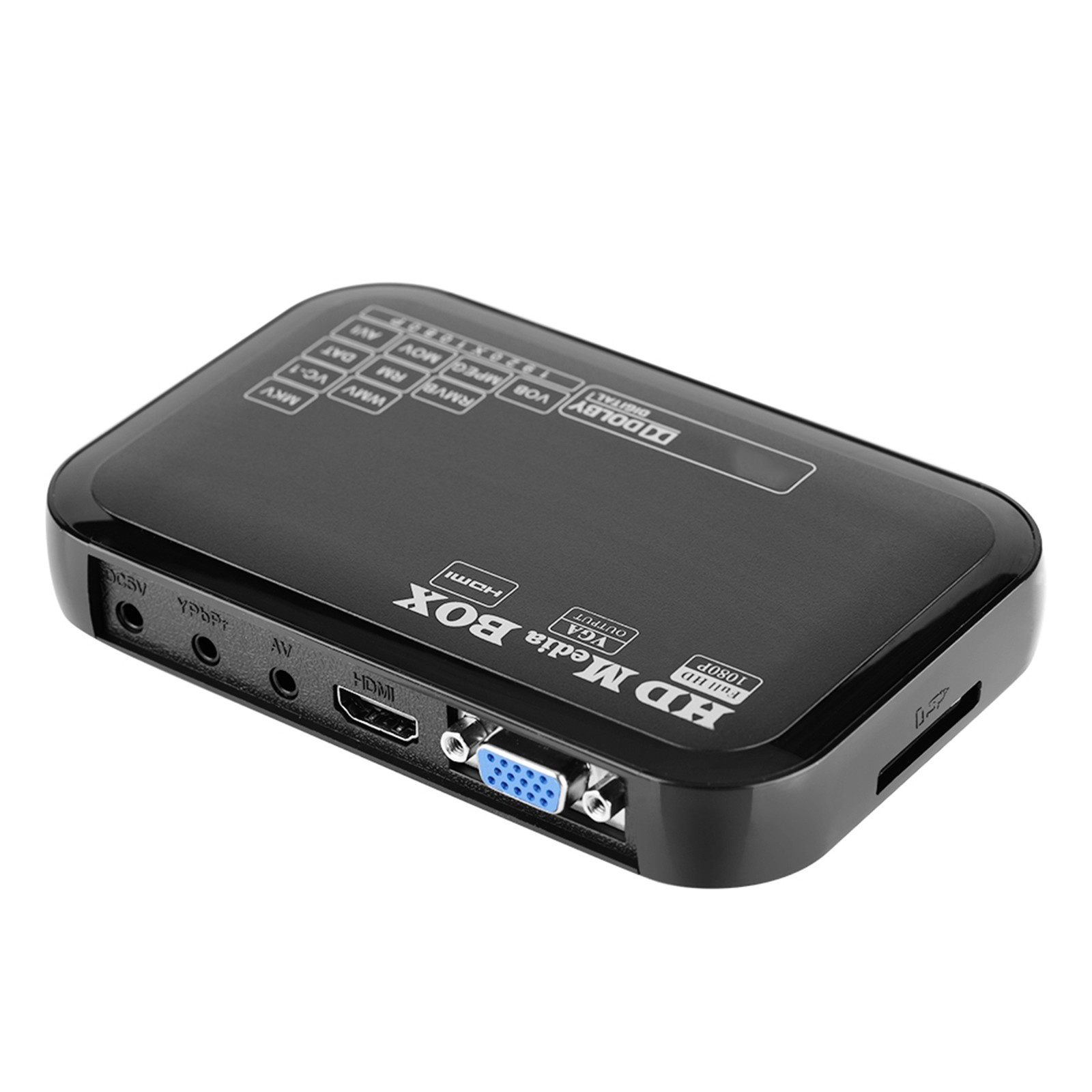 Mini HD 1080P Media Player Box Compact Design For Movies