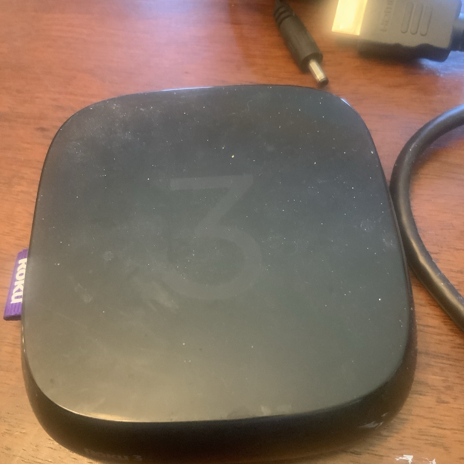 Roku 3 Media Streamer 4200X with Remote & Power Adapter & USB Cord