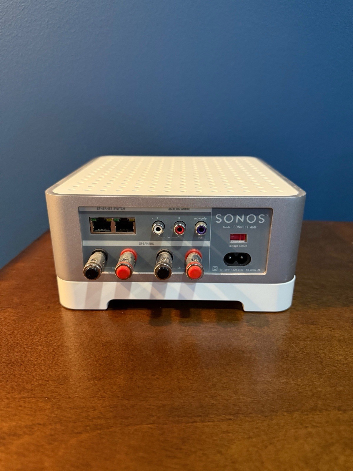 Sonos Connect:Amp Digital Media Streamer – White/Gray