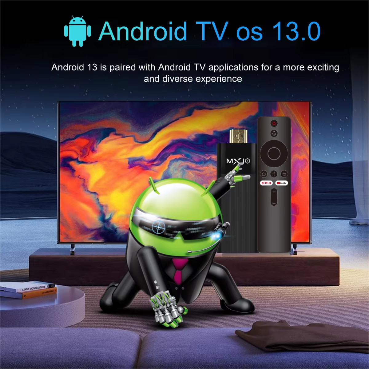 -F3 Stick New Android13.0 2GB 16GB Allwinner H313 Good Price Mini Wifi BT 1080P