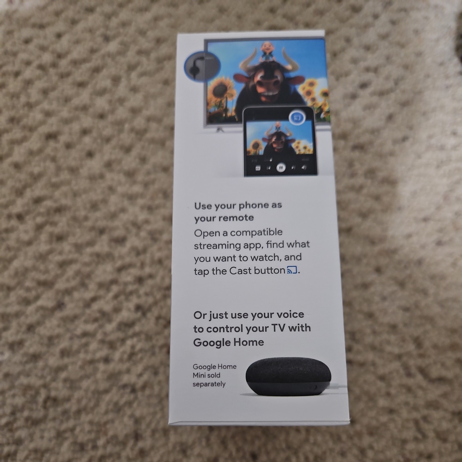 Google-Chromecast-3rd Gen.-Black-GA00439-US-Model NC2-6A5- NEW