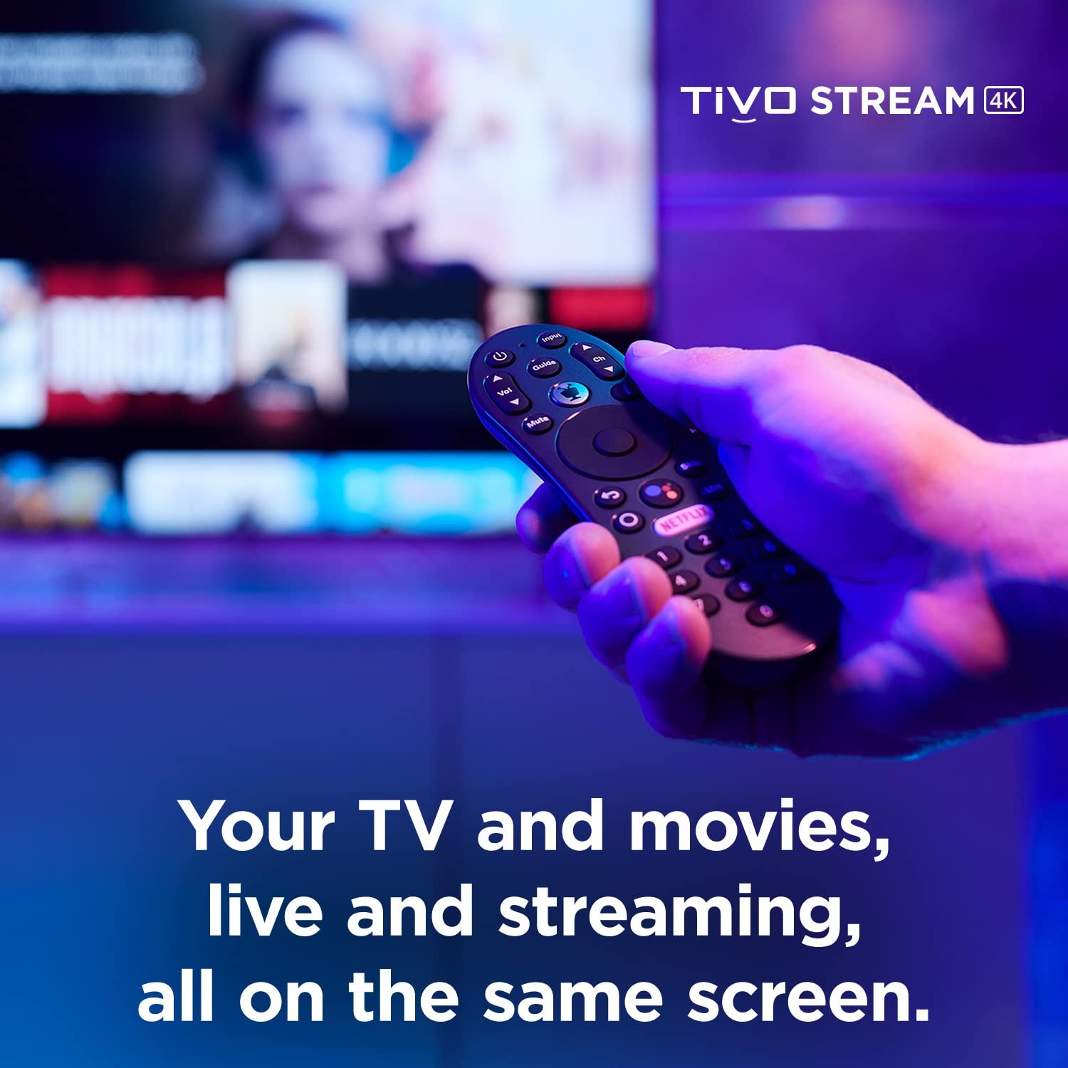 Tivo Stream 4K Every Streaming App And Live Tv On One Screen 4K Uhd Dolby