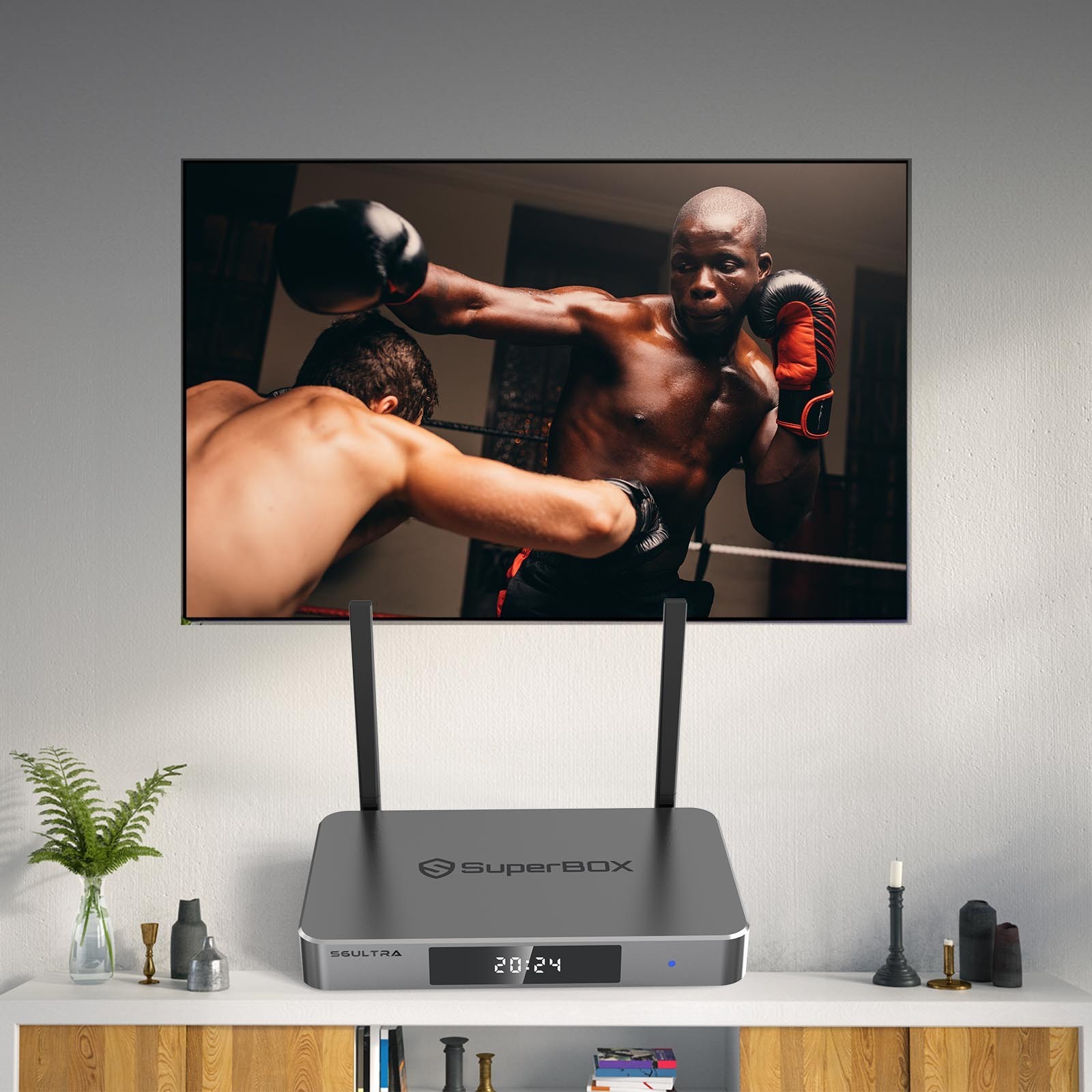 SuperBox S6 Ultra TV BOX Authorized Distributor Ship The Working Day Free Ship