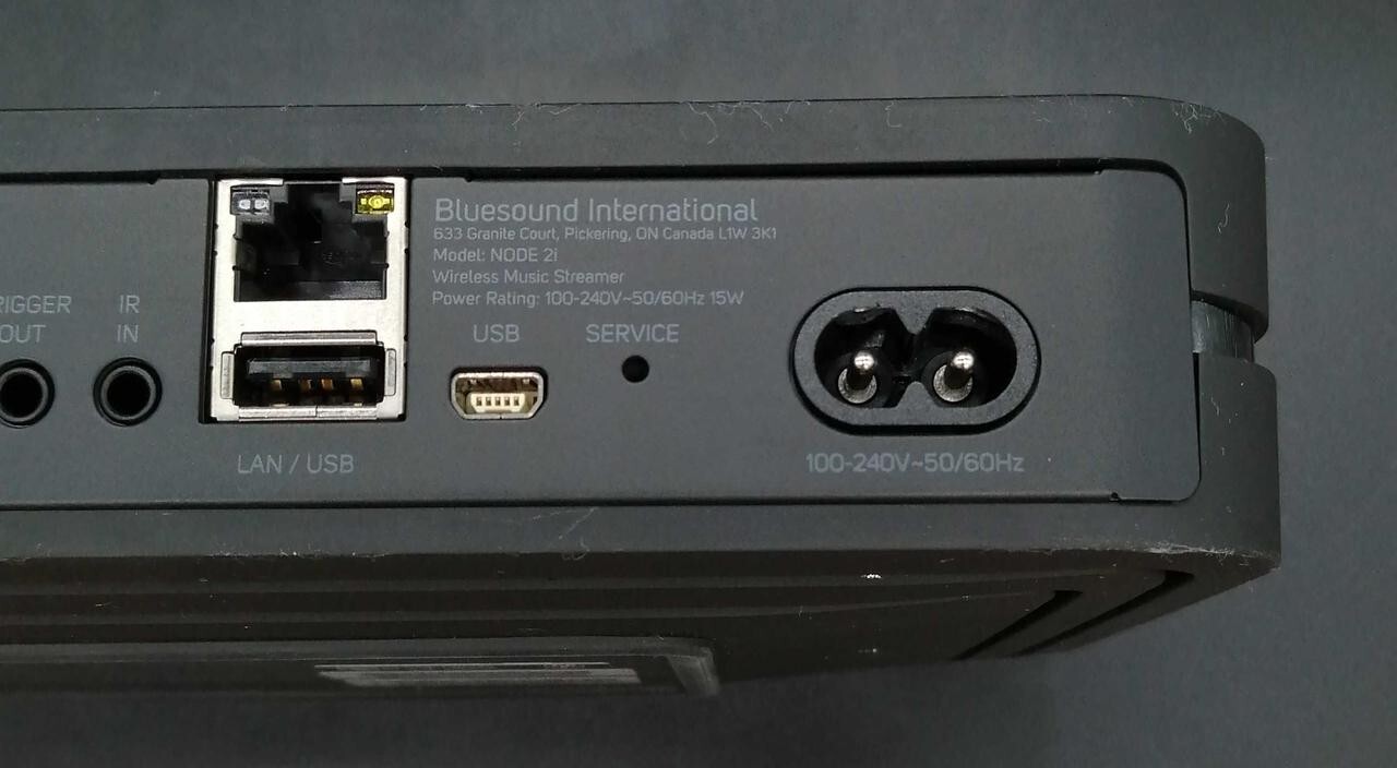 Bluesound International Node 2i Wireless Hi Res Music Streamer USED from JAPAN