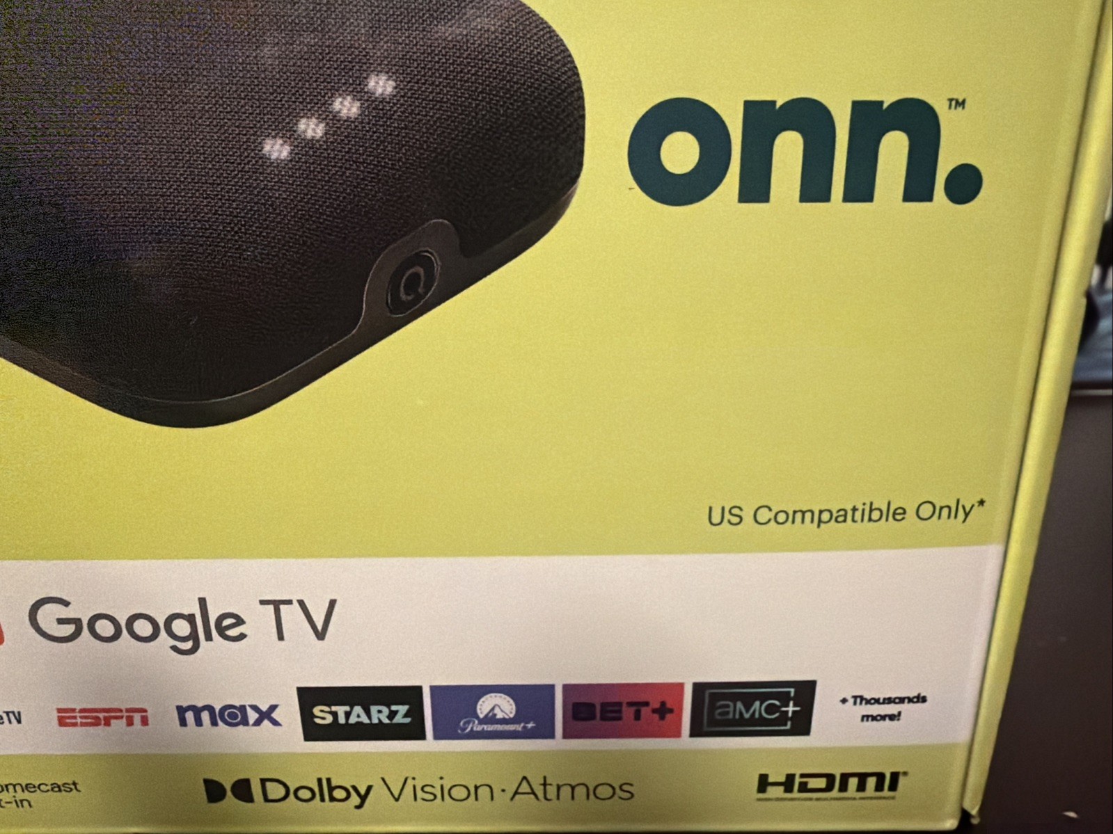 Onn 4K Pro Streaming Device