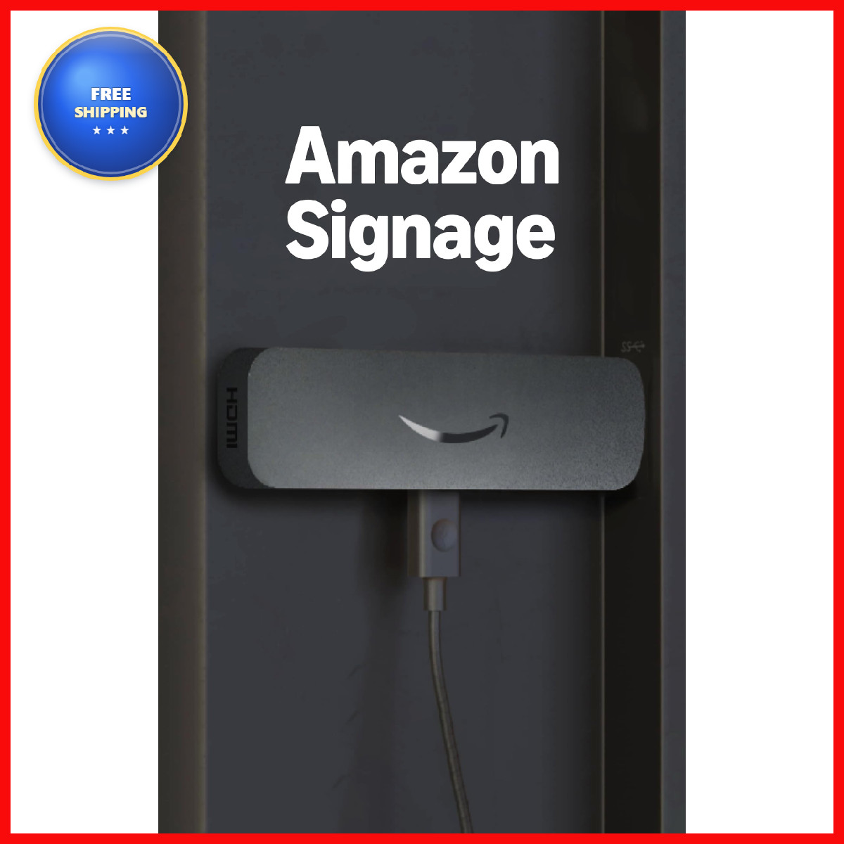Retailer Signage Stick Professional Digital Signage 4K Media Player Designed For