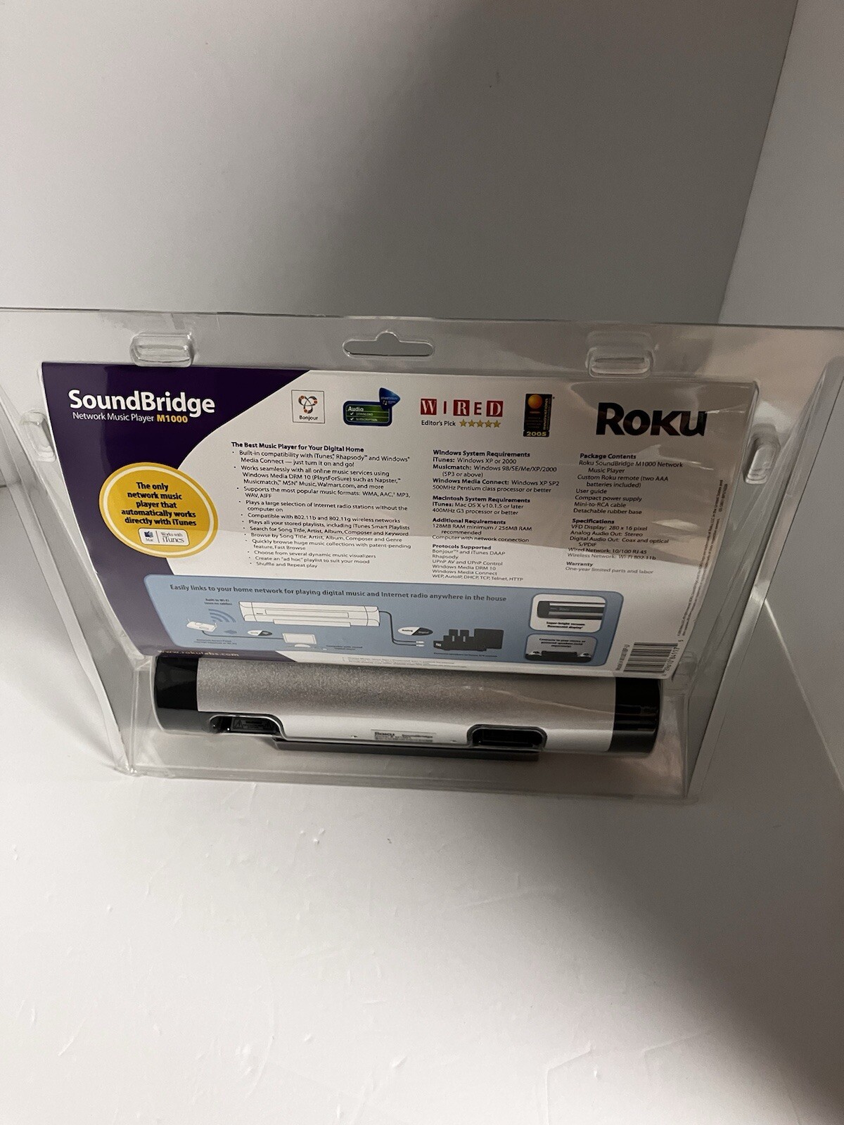 Roku SoundBridge M1000 Digital Media Streamer – NEW
