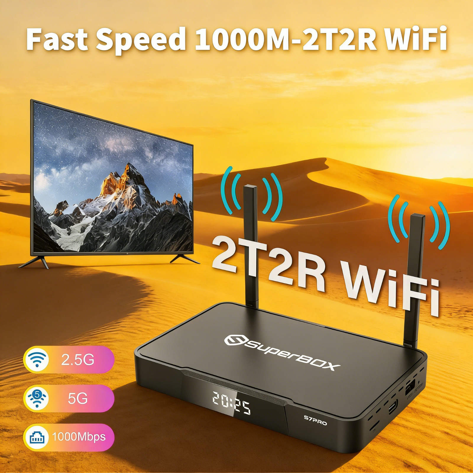 NEW RELEASE 2026 SUPERBOX S7 PRO – Same Day Shipping Match/Beat Anyone’s Price