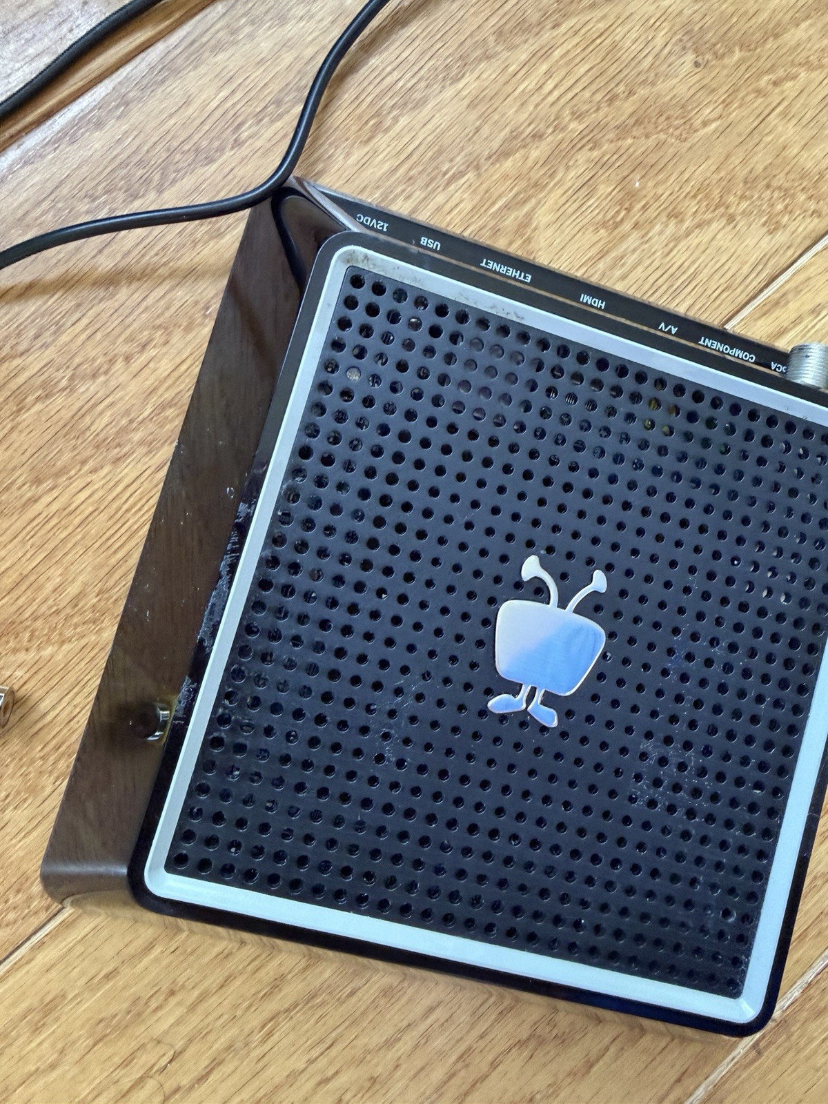 TiVo Mini TCDA93000 Box Black Media Streamer with Remote Power Adapter Used