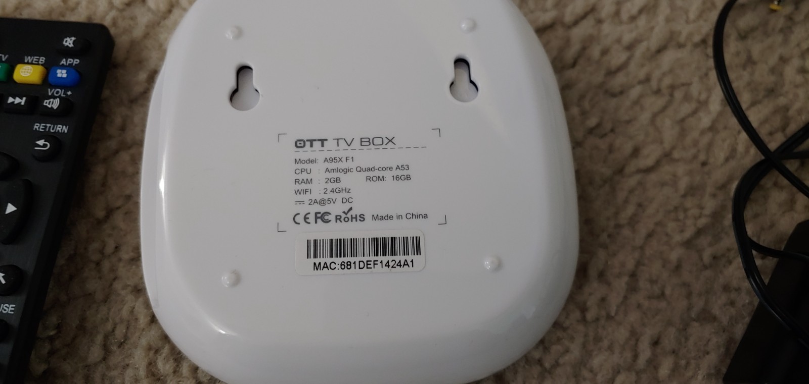 A95X F1 2GB 16GB TV Box
