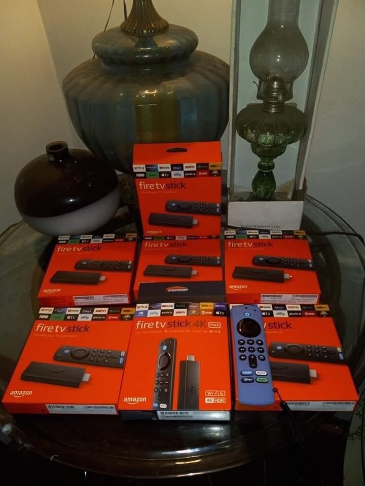 Fire TV Stick 4K Max streaming, Wi-Fi 6, Alexa Voice Remote “BRAND NEW”