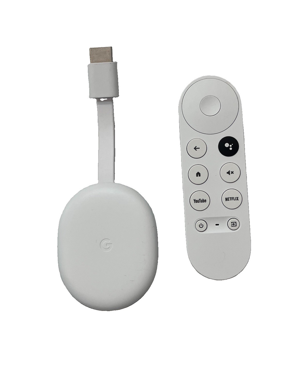Google Chromecast with Google HD TV – Snow (GA03131-US) Untested No Cord