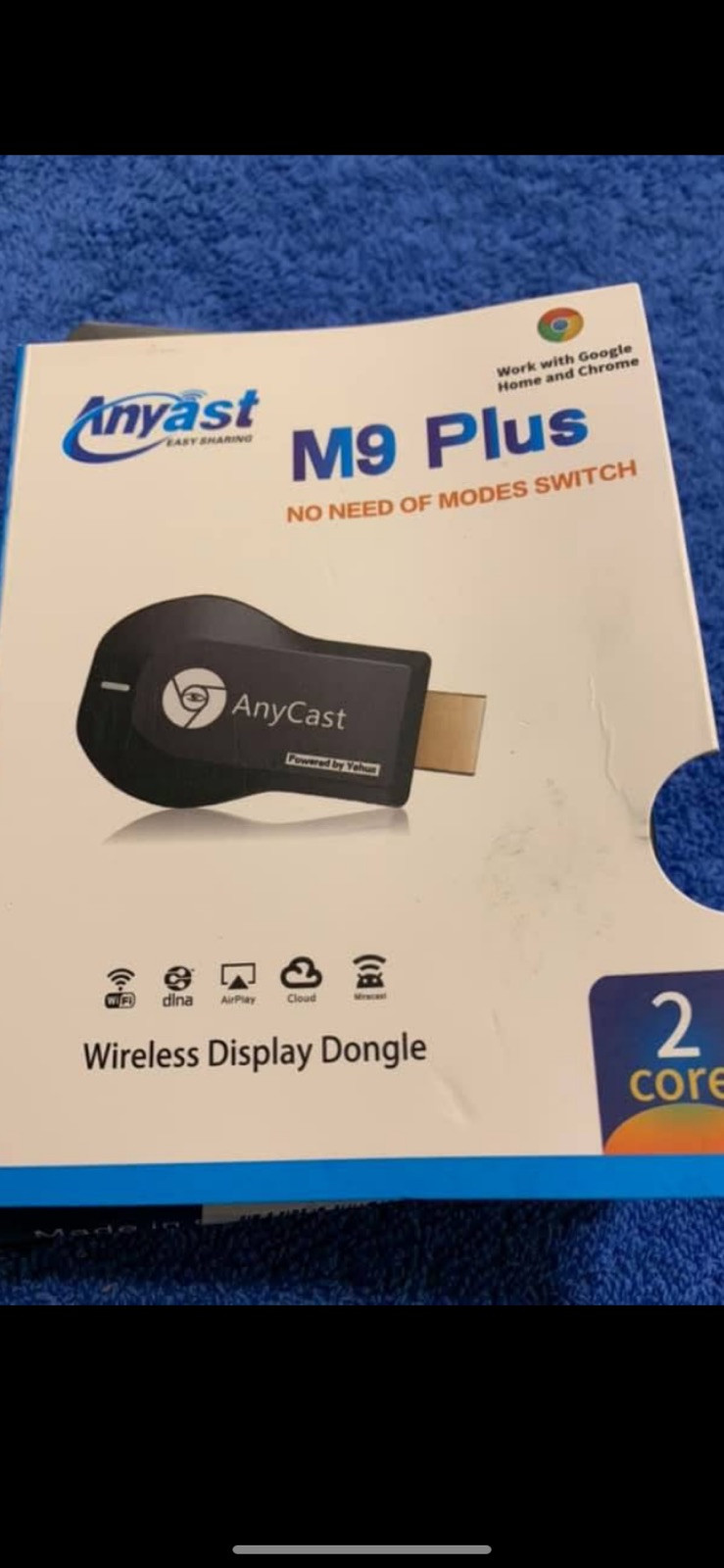M9 Plus Wireless WiFi Display Dongle Screen Mirror Dongle 1080P Digital Av HDMI