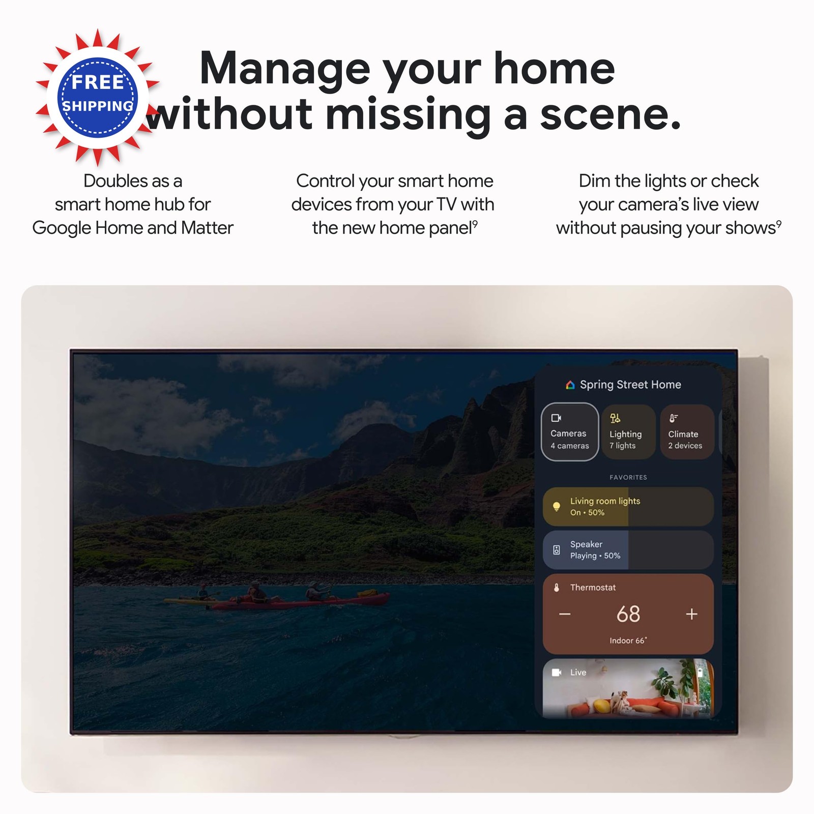Google TV Streamer 4K Fast Streaming Entertainment Voice Search Remote Watch