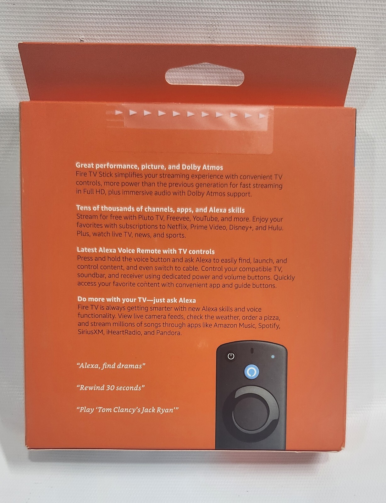 Amazon Fire TV Stick (3rd Gen.) Alexa Voice Remote (3rd