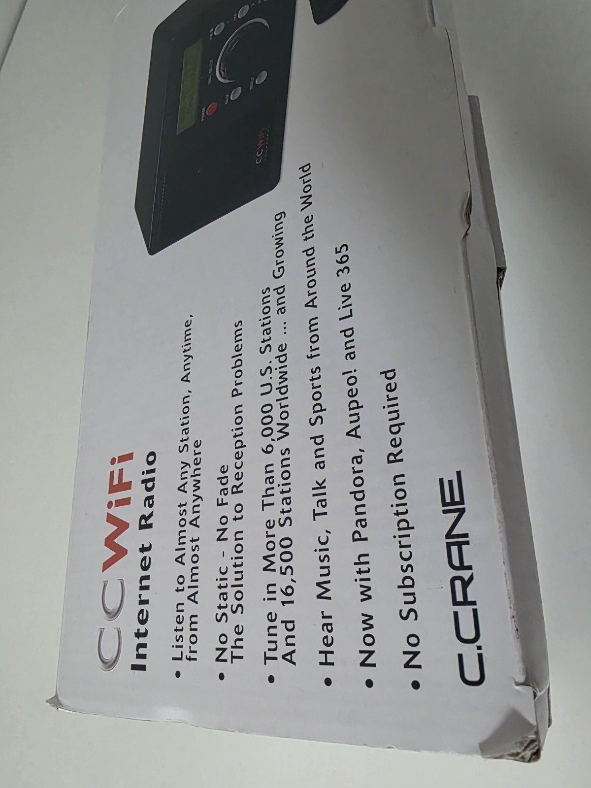 C. Crane Cwf CC Wifi Internet Radio Model 1 See Pics! OPEN BOX