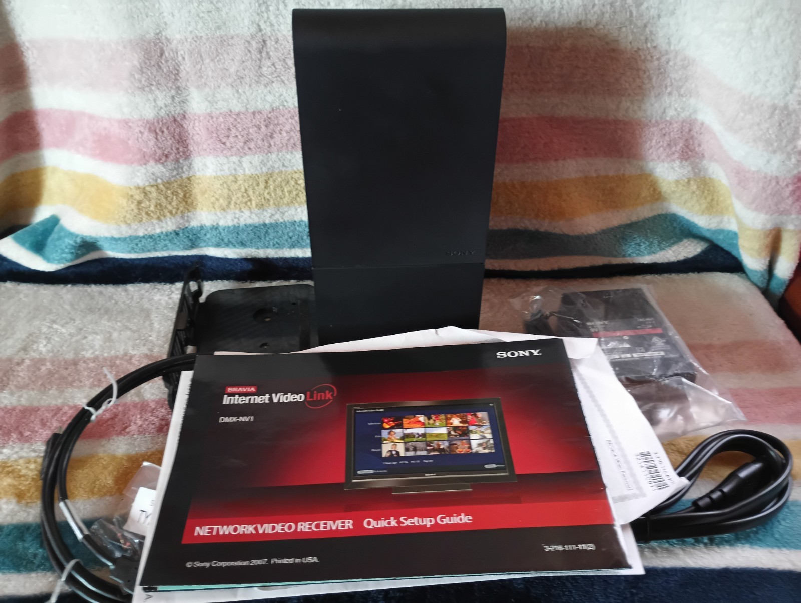 Sony Bravia Internet Video Link DMX-NV1 Network Video Receiver HDMI Cables