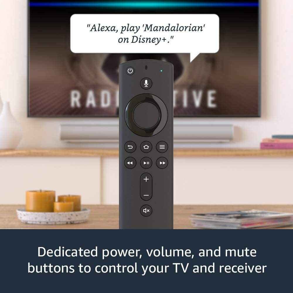 Fire TV Stick 3rd Gen with Alexa Voice Remote (includes TV controls) | HD stream