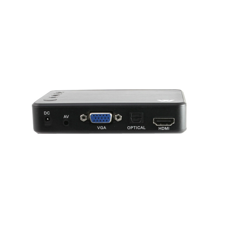 HDMI MEDIA PLAYER 1080P HDD RM RMVB DIVX AVI MKV USB SD MPEG JPEG MOV SDHC