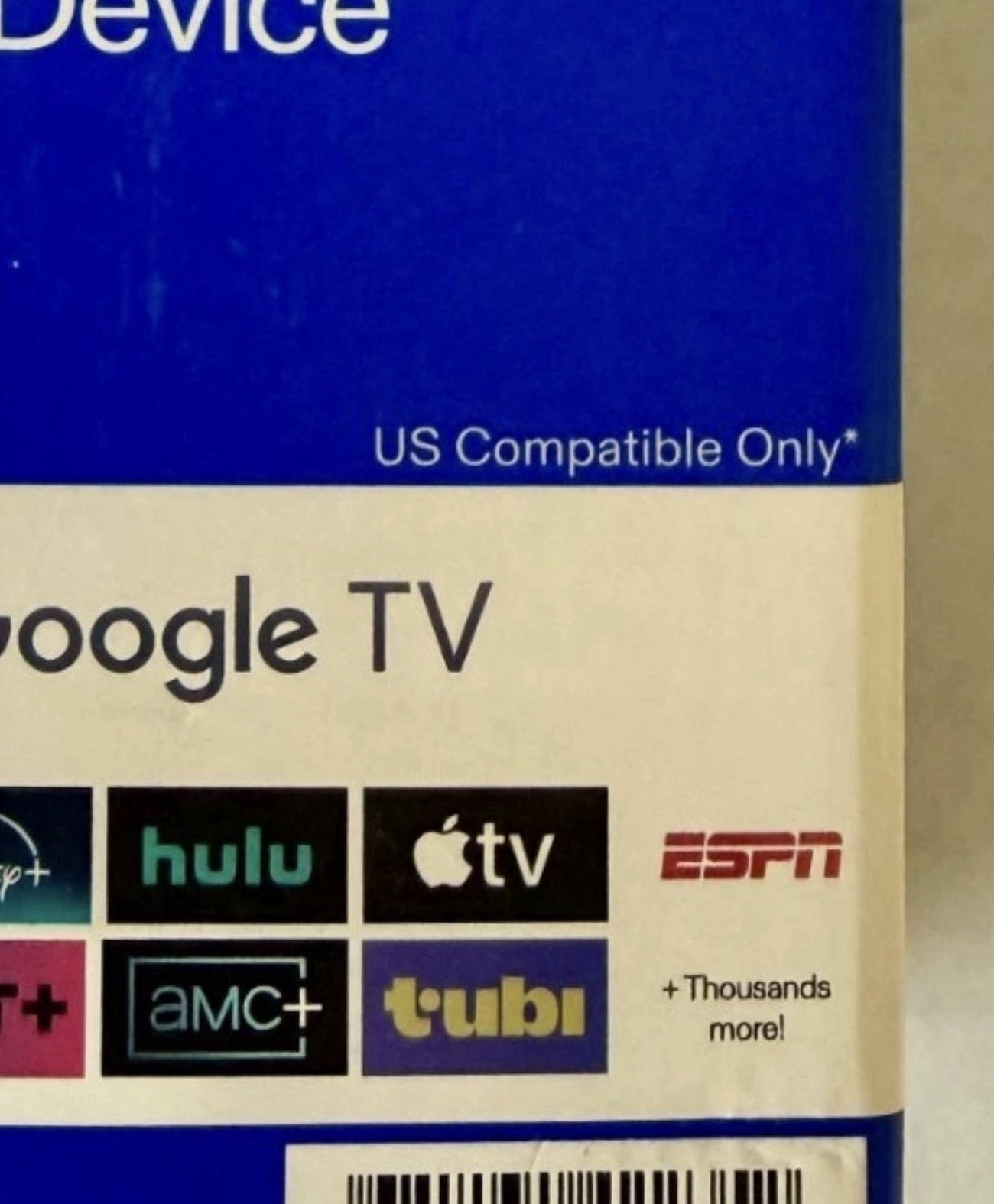 Onn Full HD Streaming Stick 1080p Google TV 1.5GB RAM 8GB WiFi HDMI