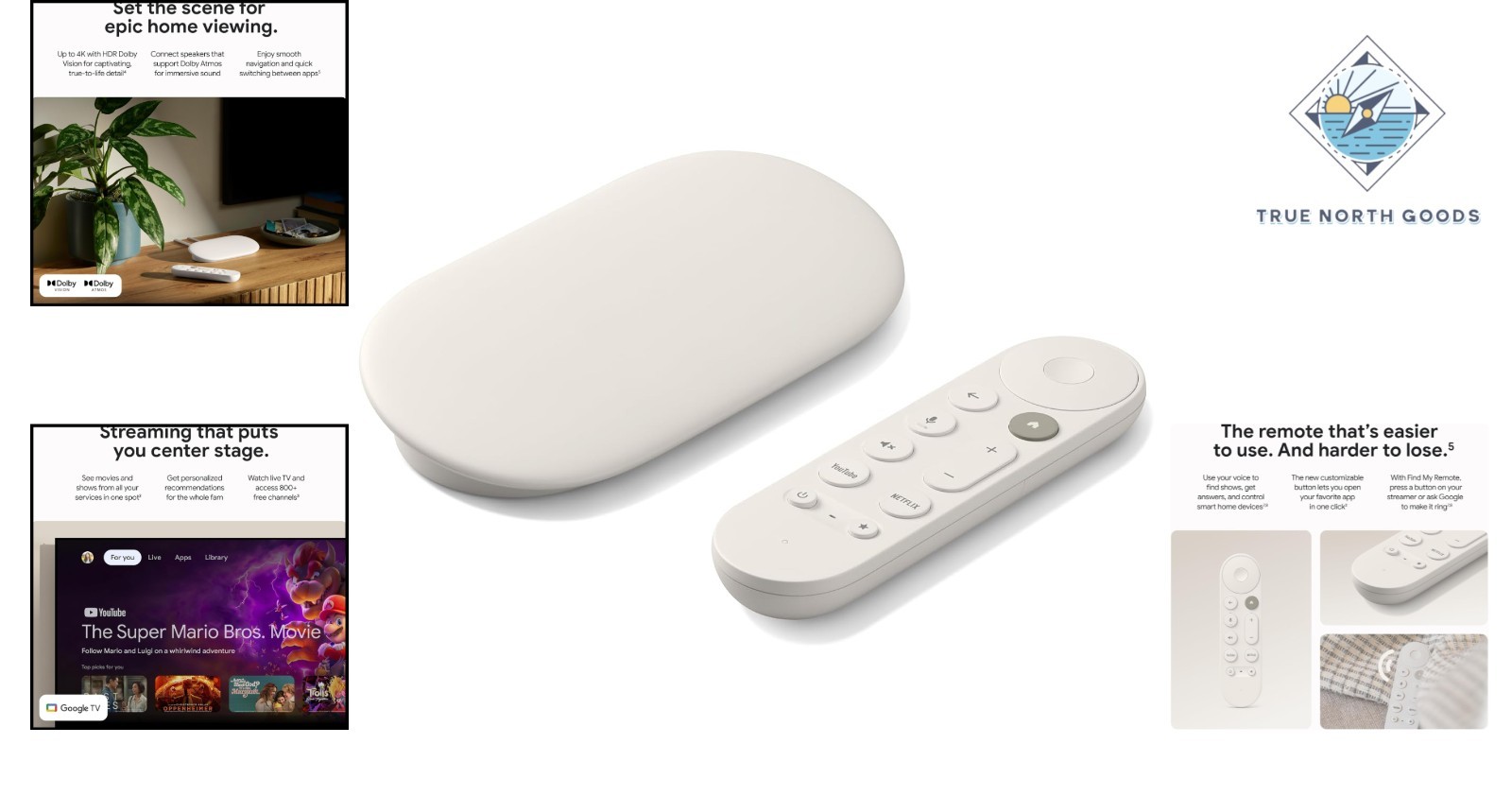 4K HDR TV Streamer with Voice Control – 32GB Storage for Ultimate Entertainment