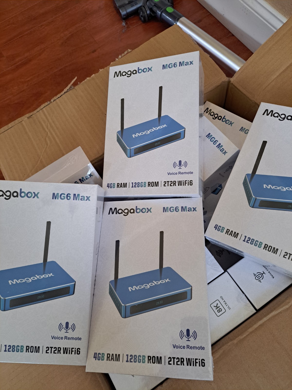 MagaBox MG6 Max Latest Model 4Gb/128Gb -Bluetooth 2026-2027 best box more apps