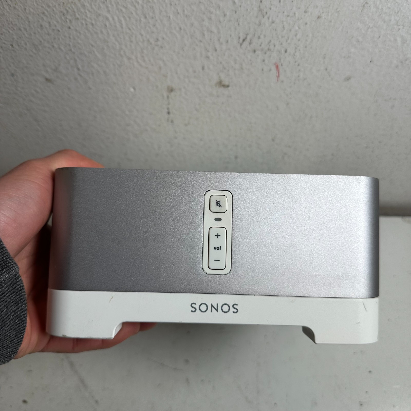 Sonos Connect Amp Gray Wireless Dual Ethernet Home Audio Streaming Amplifier