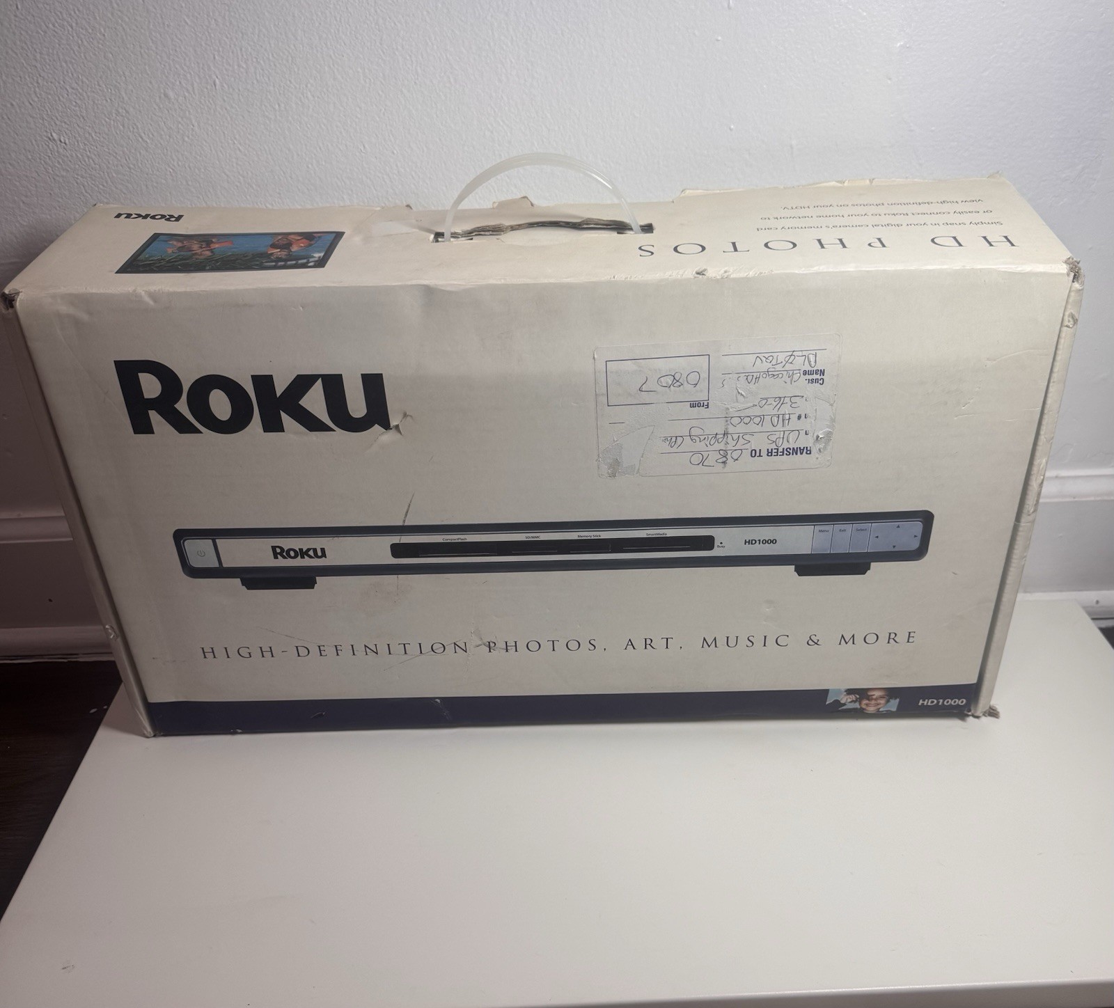 Vintage Roku HD1000 High Definition Media Player – Original Box & Manual