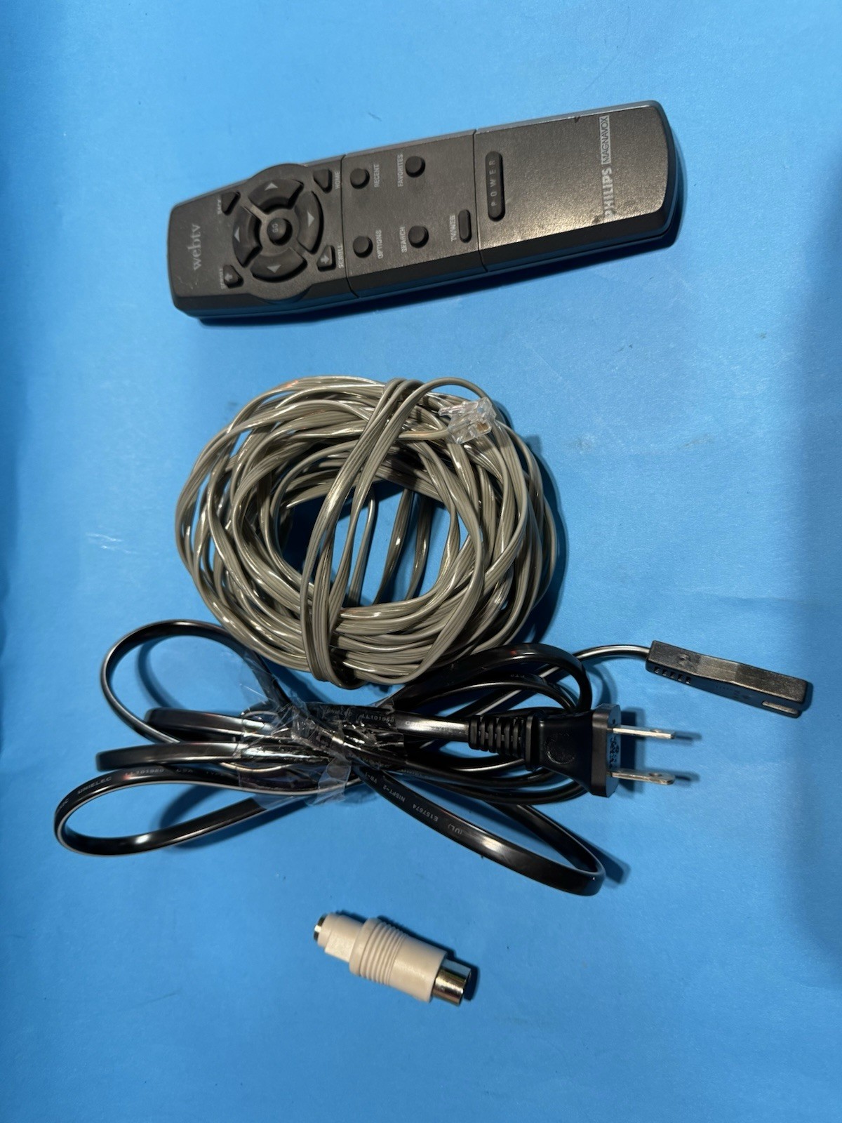 Philips Magnavox MAT976KB WebTV Plus Box w/ Wireless Keyboard, 32MB Not Tested