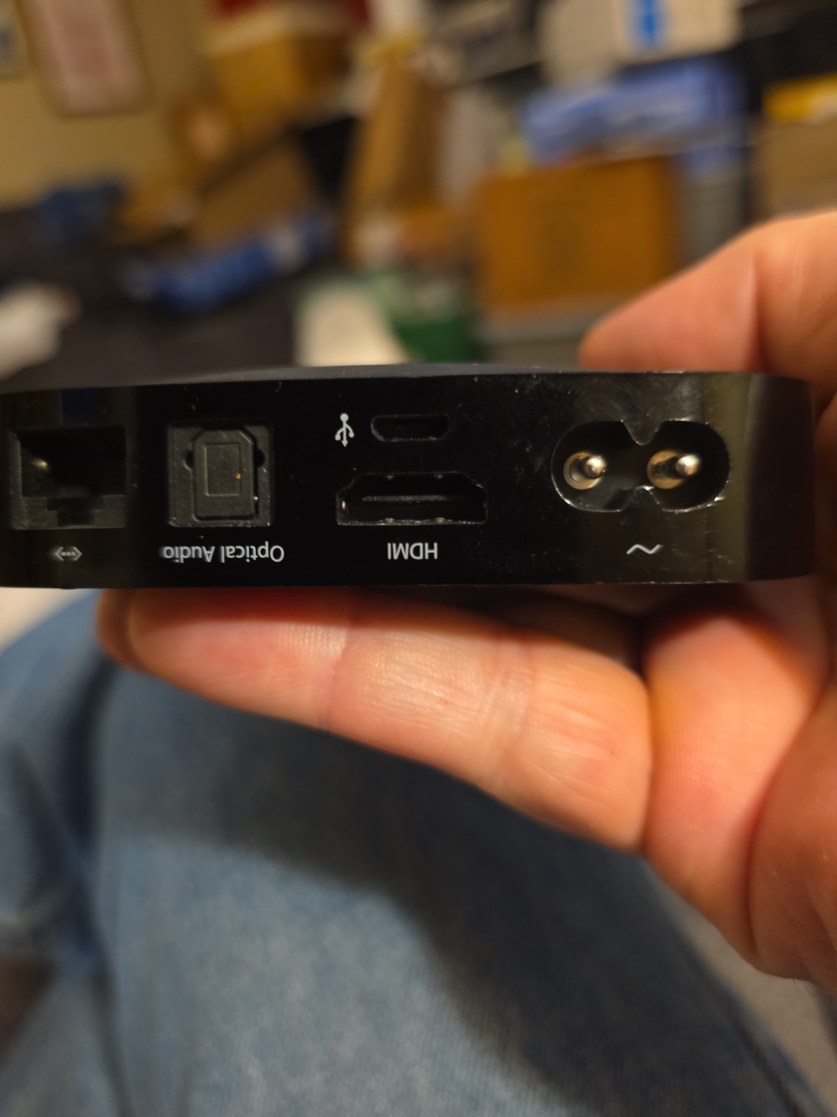 Apple TV 5th Generation HD Media Streamer Parts Only Remote Is Included.