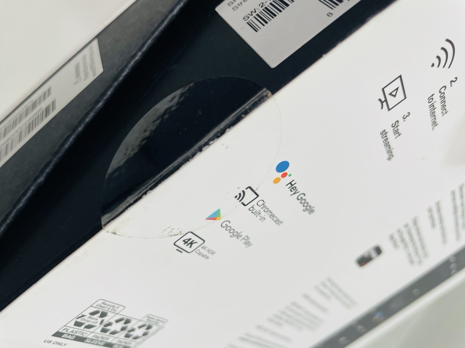 Verizon Stream TV Device (ASK-STI6220) 4K Black Brand New Sealed