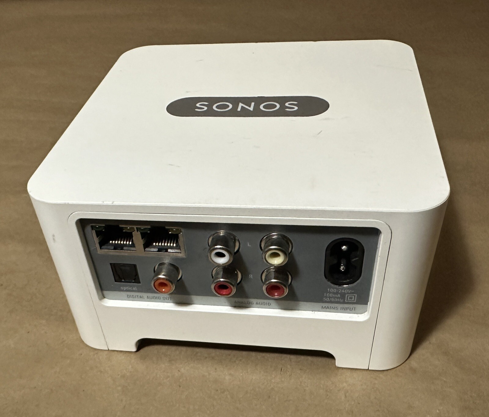 Sonos Connect Pre-Amp for Home Audio Receiver 1st Gen S1 TESTED