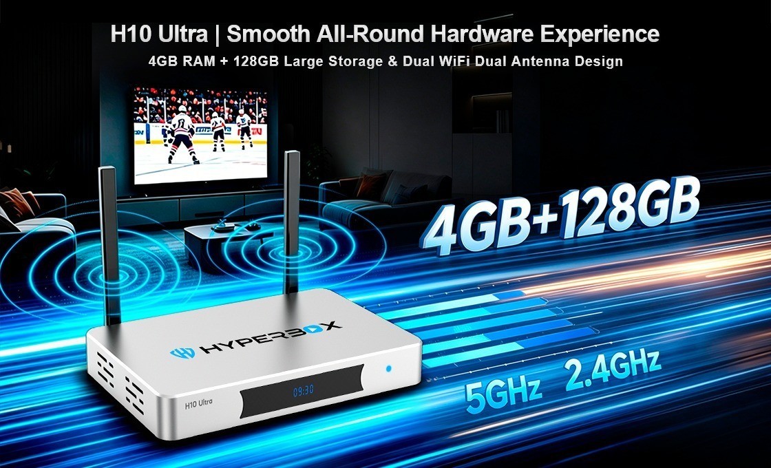 2026 Octastream HyperBox H10 Ultra (4/128Gb)🔥Certificated Seller,Latest Model🔥