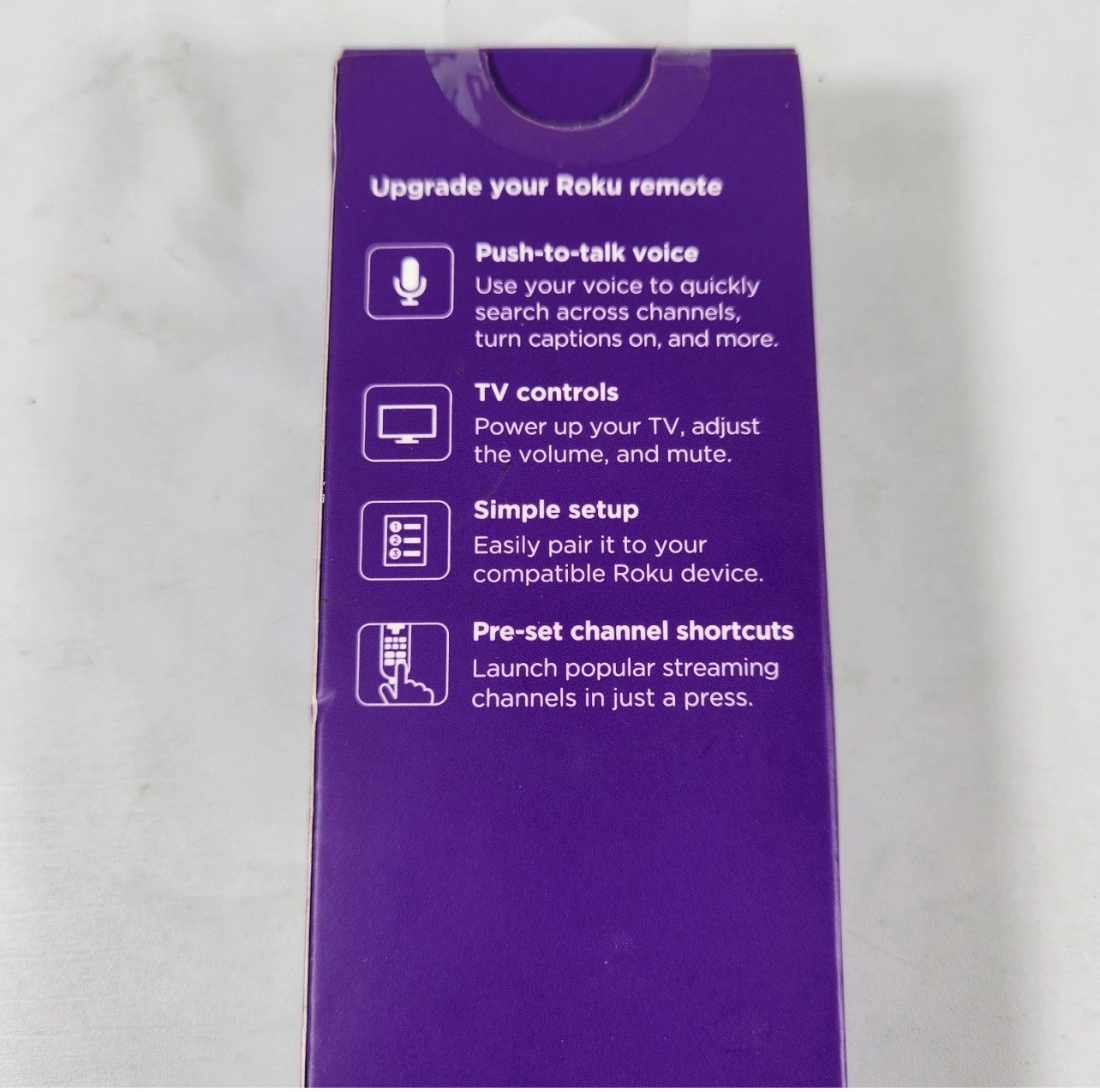 Roku Voice Remote With TV Controls RCA1RW