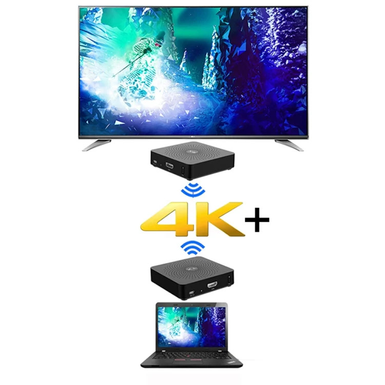 Measy W2H 60GHz 4K+ Ultra HD Wireless Transmission Kit, Transmission Distance: