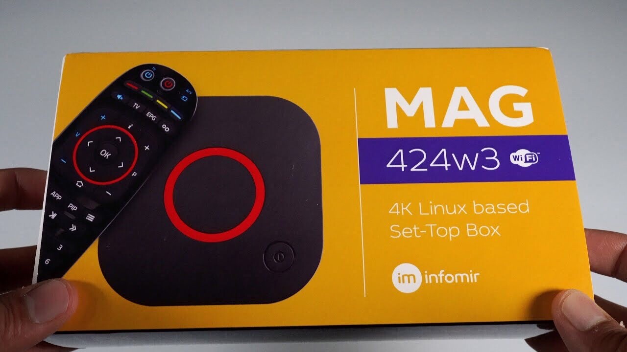 Brand NEW 2021 Original MAG524W3 / 600Mbps built-in DUAL WiFi 5G 4K LINUX
