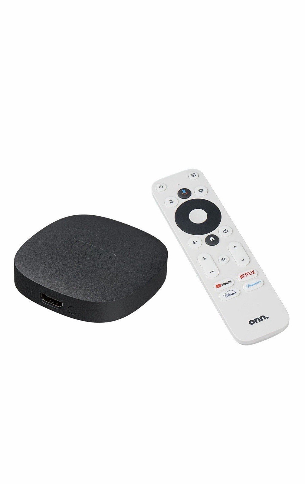 Onn. Google TV 4K Streaming Device Media Player with Remote – NEW SEALED