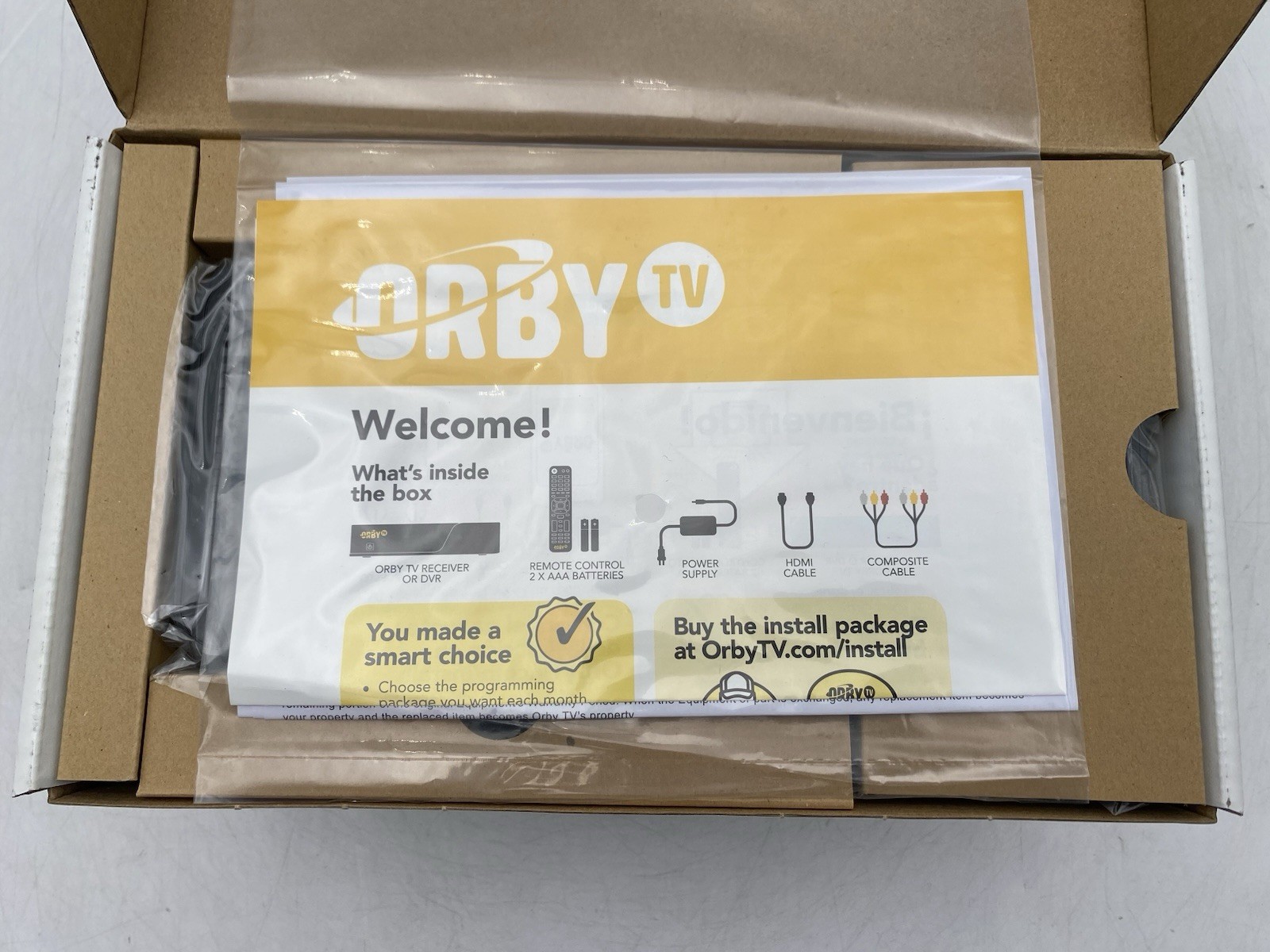 ORBY TV Satellite Receiver KSTB2095