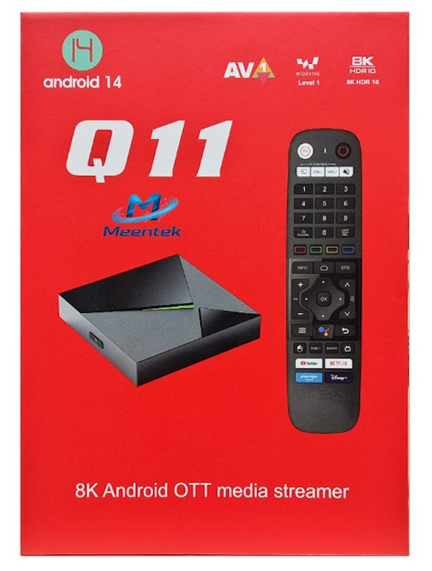Q11 N2 4K HDR Media Streaming Player | Amlogic 905Y4 Processor | Dual-Band WiFi