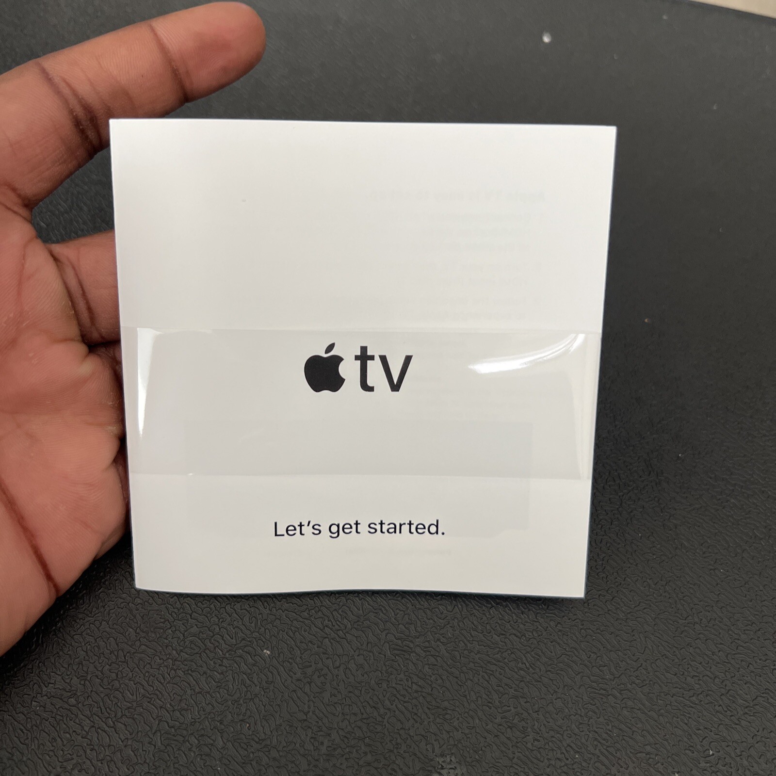 Apple TV HD 4th Generation A1625 32GB 1080p Empty Box ONLY see pic free shipping