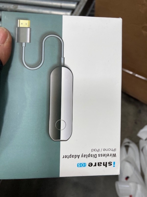 Wireless HDMI Display Adapter (iOS only), Streaming Device for All iPhone Models