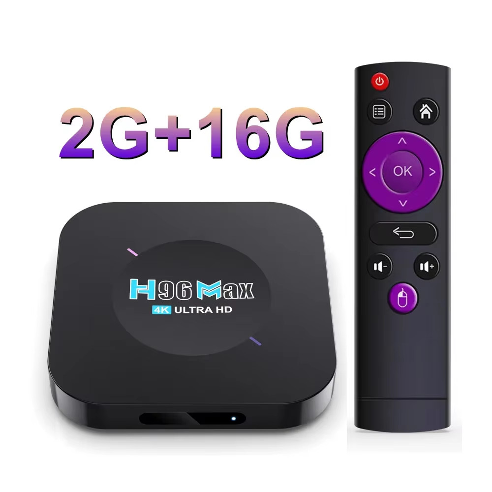 Android 11 TV box H96 MAX M5 2GB 16GB 4K Smart TVbox 2.4G Wifi 3D Media Player 1
