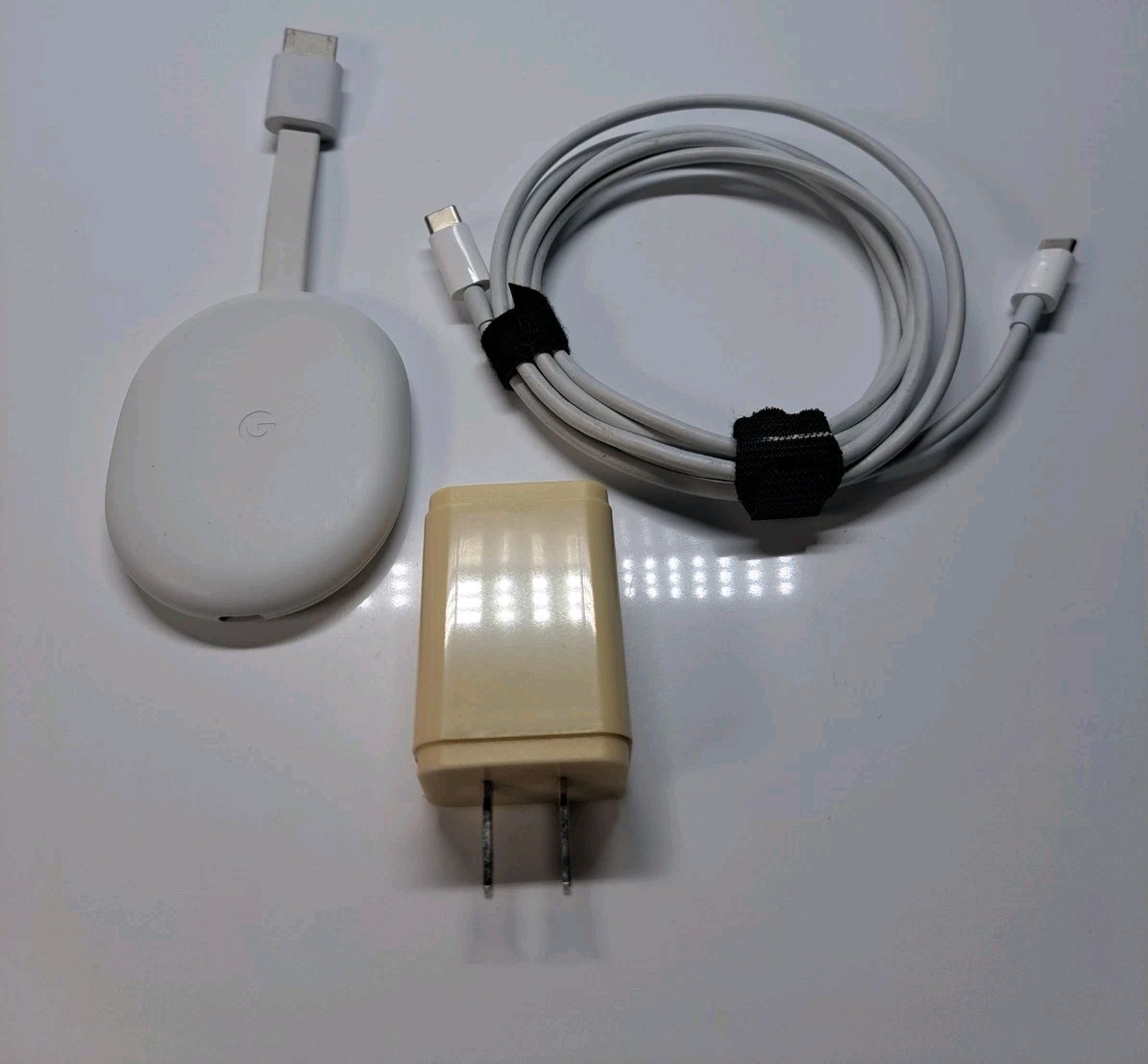 Google Chromecast with Google TV 4K GZRNL (No Remote ) – SAME DAY!