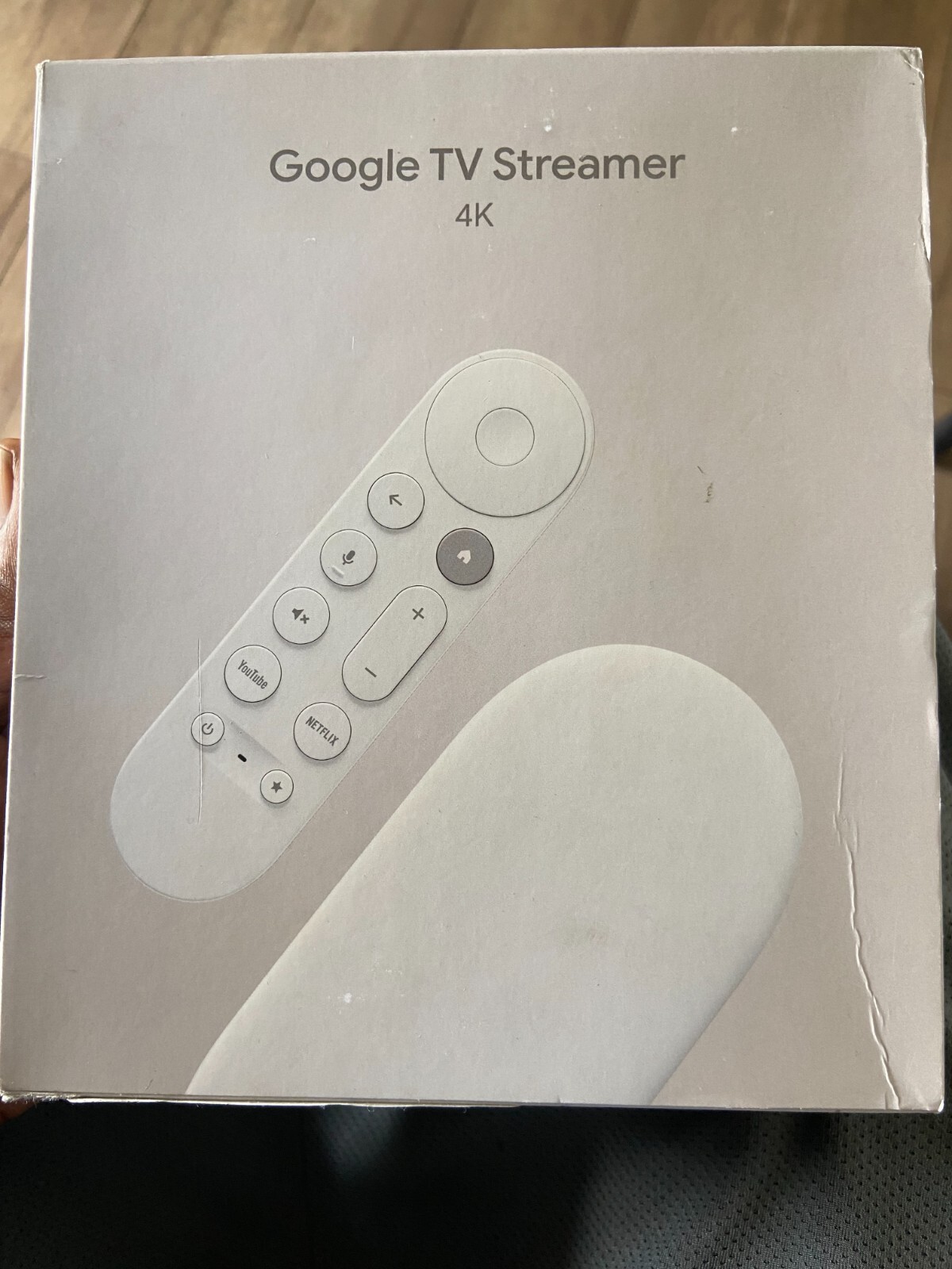 Google TV Streamer (4K) – 2024 Model (GA05662-US) – Porcelain Loaded