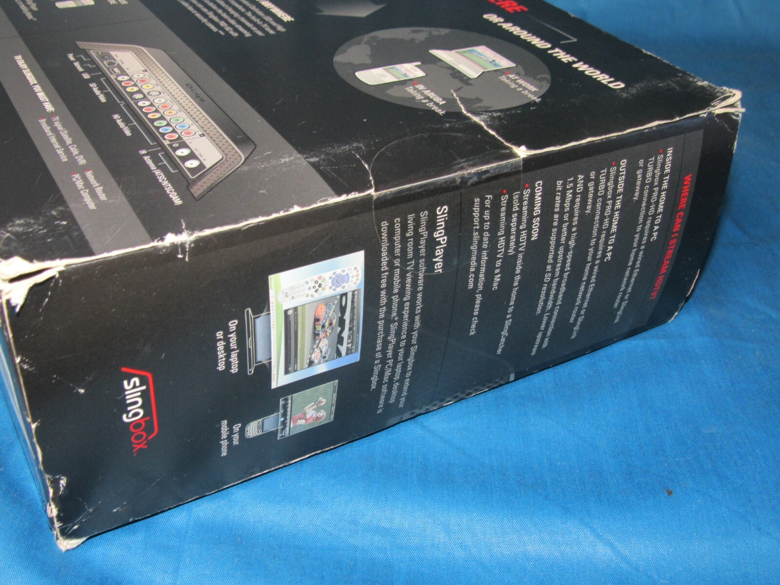 Slingbox Pro-HD SB300-100 Digital Media Streamer New Sealed. FAST FREE SHIPPING.
