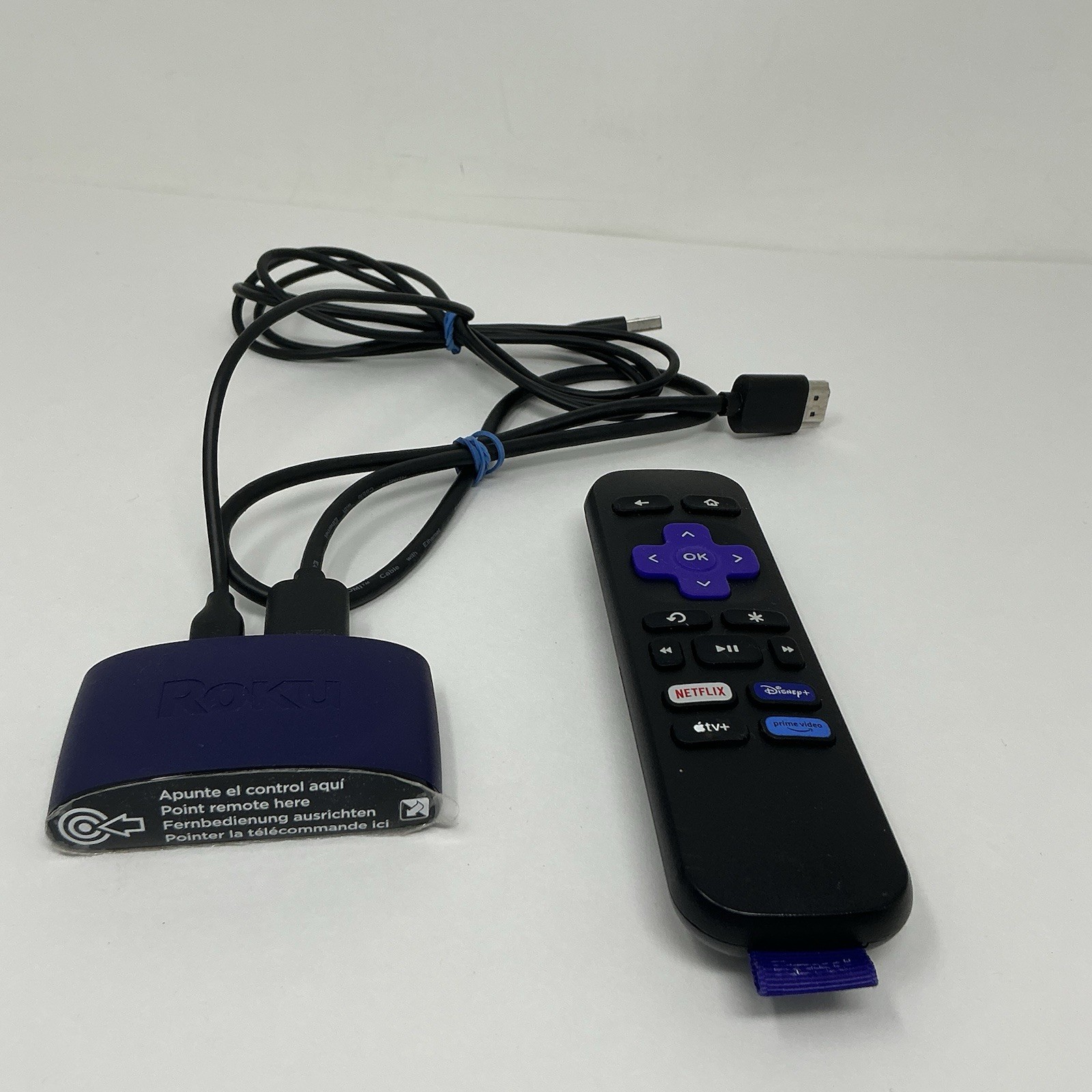 Roku Express 3960X HD Media Streamer w/ Voice Remote, HDMI & USB – New OB