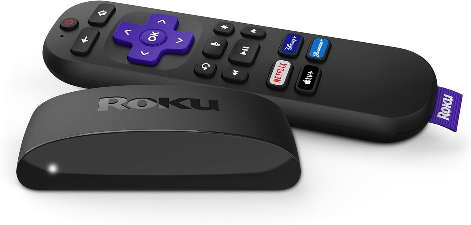 Roku Express 4K+ | Dispositivo de transmisión Roku 4K/HDR con control remoto por