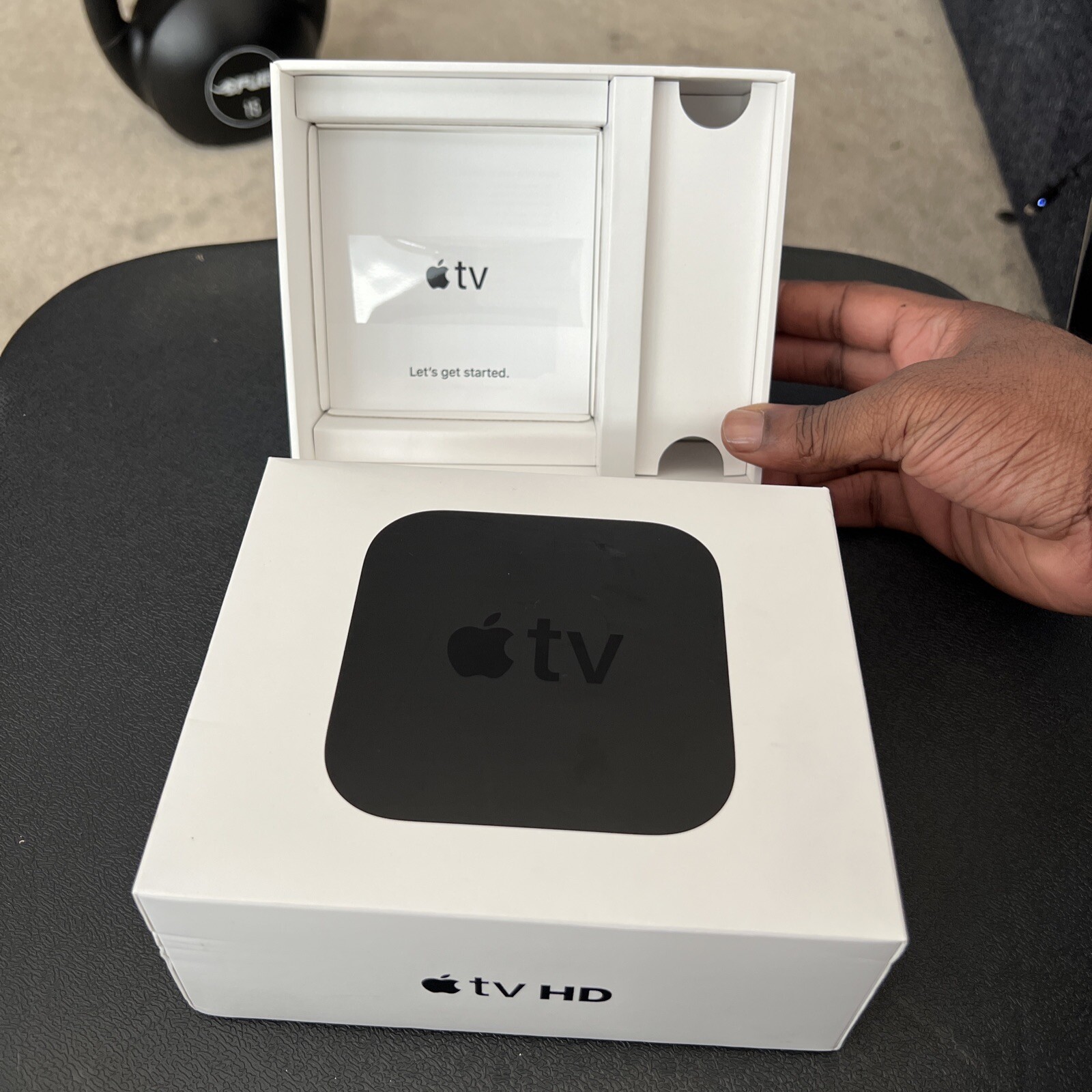 Apple TV HD 4th Generation A1625 32GB 1080p Empty Box ONLY see pic free shipping